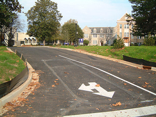 Before Asphalt Resurfacing